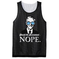 Ron Paul Should The Government Nope Liberty Libertarian Mesh Reversible Basketball Jersey Tank