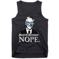 Ron Paul Should The Government Nope Liberty Libertarian Tank Top