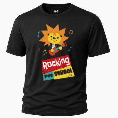 Rocking Pre School Lion Guitar Performance Shirt