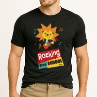 Rocking Pre School Lion Guitar Cooling Performance Crew T-Shirt