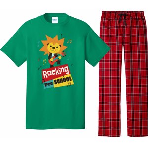 Rocking Pre School Lion Guitar Pajama Set