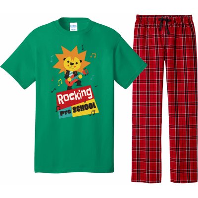 Rocking Pre School Lion Guitar Pajama Set