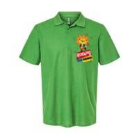 Rocking Pre School Lion Guitar Softstyle Adult Sport Polo