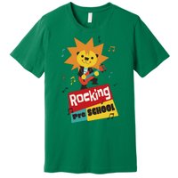 Rocking Pre School Lion Guitar Premium T-Shirt