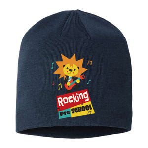 Rocking Pre School Lion Guitar Sustainable Beanie