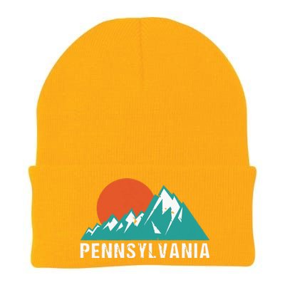 Retro Pennsylvania State Knit Cap Winter Beanie