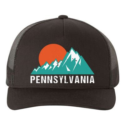 Retro Pennsylvania State Yupoong Adult 5-Panel Trucker Hat