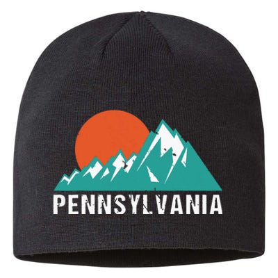 Retro Pennsylvania State Sustainable Beanie