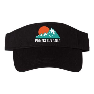 Retro Pennsylvania State Valucap Bio-Washed Visor