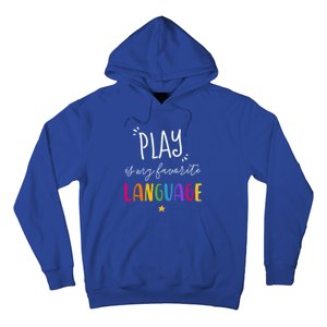 Rainbow Pediatric Speech Therapy Therapist Cute Slp Crew Gift Hoodie