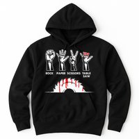 Rock Paper Scissors Table Saw Carpenter Craftsman Woodworker Hoodie