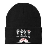 Rock Paper Scissors Table Saw Carpenter Craftsman Woodworker Beanie