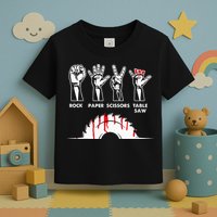 Rock Paper Scissors Table Saw Carpenter Craftsman Woodworker Toddler T-Shirt