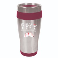 Rock Paper Scissors Table Saw Carpenter Craftsman Woodworker 16oz Travel Tumbler