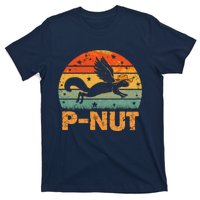 Retro Peanut Squirrel Justice For Peanut Vintage Retro Sunset T-Shirt