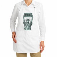Resist Protest Statue Of Liberty Apron