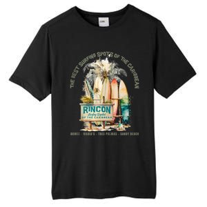 Rincon PR Surfing Capital Of The Caribbean Surfers Wipeout Tall Fusion ChromaSoft Performance T-Shirt