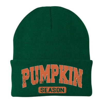 Retro Pumpkin Season Knit Cap Winter Beanie