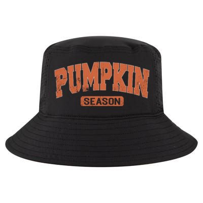 Retro Pumpkin Season Cool Comfort Performance Bucket Hat