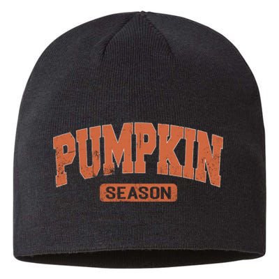 Retro Pumpkin Season Sustainable Beanie