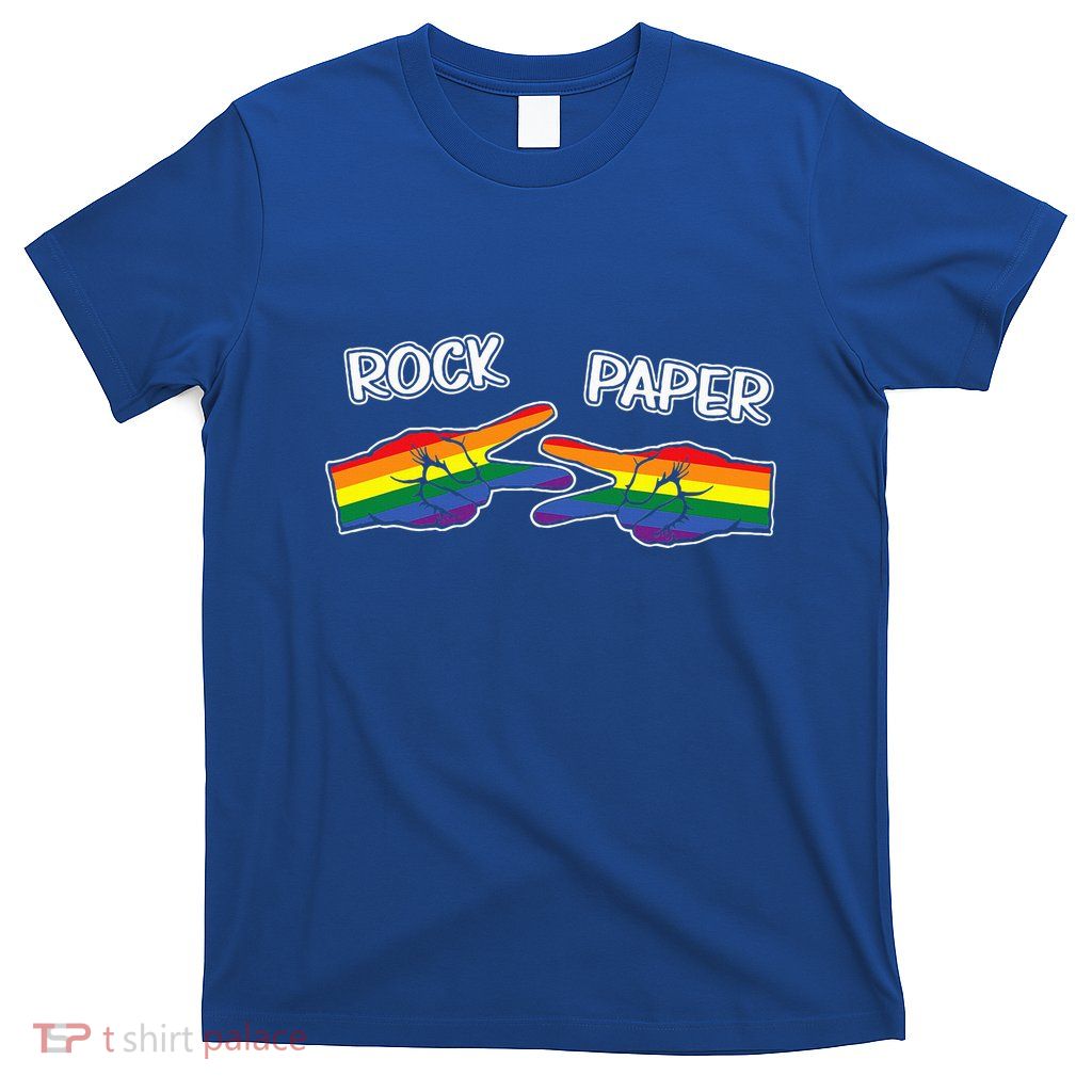 Rock Paper Scissors Lgbtq+ Pride Month T-Shirt