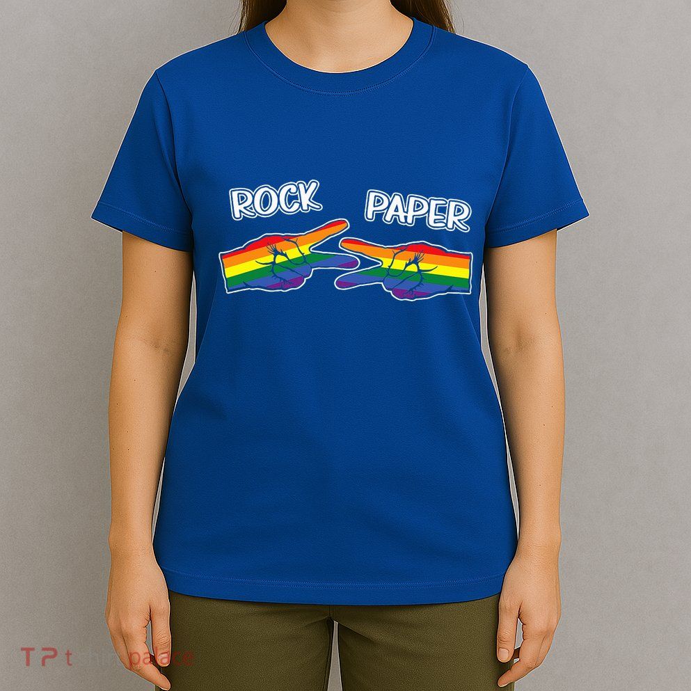 Rock Paper Scissors Lgbtq+ Pride Month T-Shirt