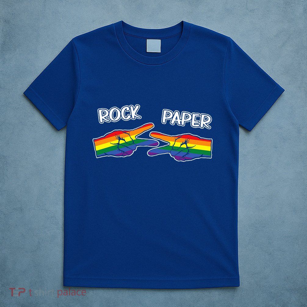 Rock Paper Scissors Lgbtq+ Pride Month T-Shirt