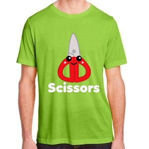 Rock Paper Scissors Group Halloween Costume Cute Kawaii Adult ChromaSoft Performance T-Shirt