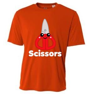 Rock Paper Scissors Group Halloween Costume Cute Kawaii Cooling Performance Crew T-Shirt