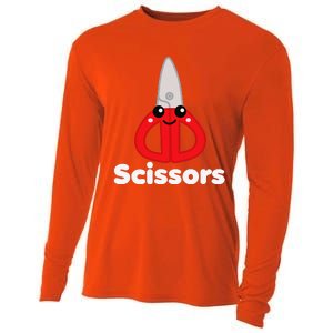 Rock Paper Scissors Group Halloween Costume Cute Kawaii Cooling Performance Long Sleeve Crew