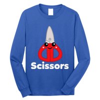 Rock Paper Scissors Group Halloween Costume Cute Kawaii Long Sleeve Shirt