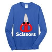 Rock Paper Scissors Group Halloween Costume Cute Kawaii Tall Long Sleeve T-Shirt