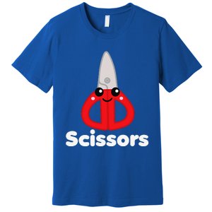 Rock Paper Scissors Group Halloween Costume Cute Kawaii Premium T-Shirt