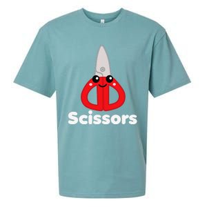 Rock Paper Scissors Group Halloween Costume Cute Kawaii Sueded Cloud Jersey T-Shirt