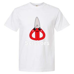 Rock Paper Scissors Group Halloween Costume Cute Kawaii Garment-Dyed Heavyweight T-Shirt