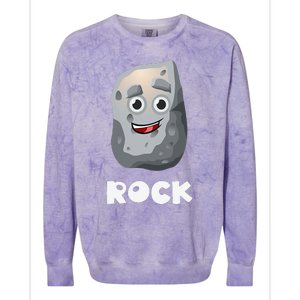 Rock Paper Scissors Group Halloween Costume Colorblast Crewneck Sweatshirt