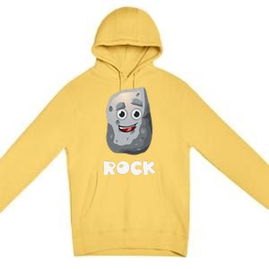 Rock Paper Scissors Group Halloween Costume Premium Pullover Hoodie