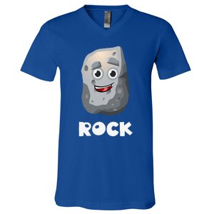 Rock Paper Scissors Group Halloween Costume V-Neck T-Shirt