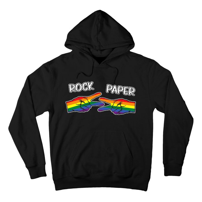 Rock Paper Scissors Lgbtq+ Pride Month Hoodie