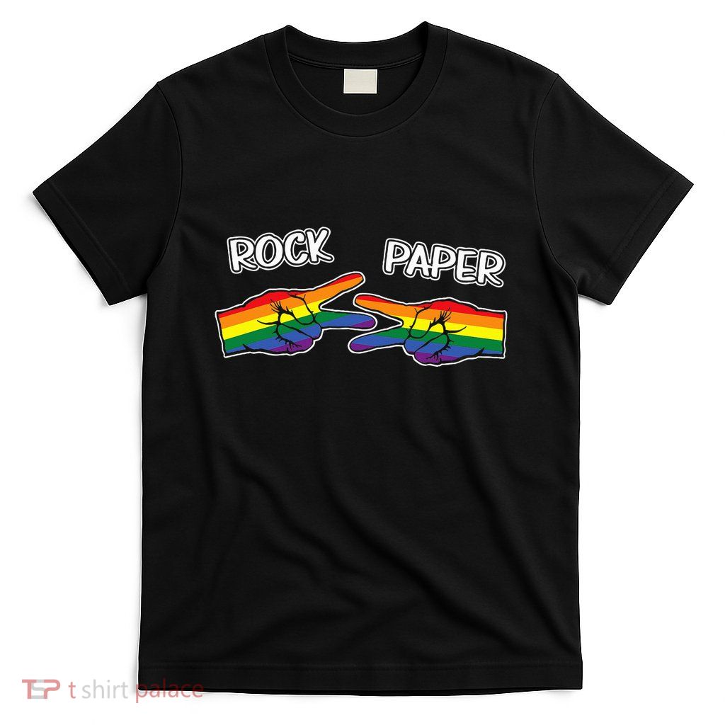 Rock Paper Scissors Lgbtq+ Pride Month T-Shirt