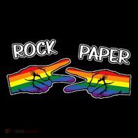 Rock Paper Scissors Lgbtq+ Pride Month T-Shirt