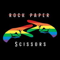 Rock Paper Scissors Funny Lesbian Pride Lgbt 7-Panel Snapback Hat