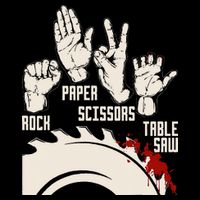 Rock Paper Scissors Table Saw Funny Woodworking Carpenter Toddler Sweatshirt