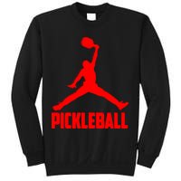 Red Pickleball Sports Logo Sweatshirt