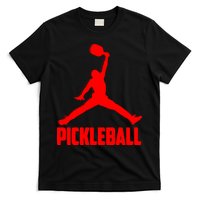 Red Pickleball Sports Logo T-Shirt