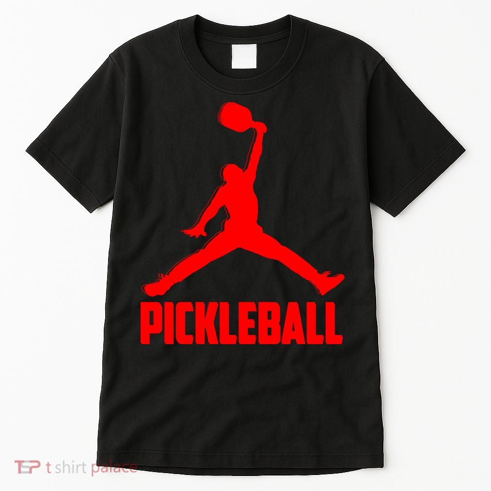 Red Pickleball Sports Logo Tall T-Shirt