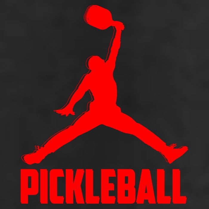 Red Pickleball Sports Logo Adult Drive Performance Visor