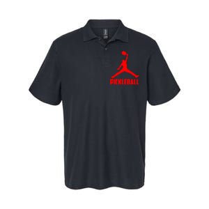 Red Pickleball Sports Logo Softstyle Adult Sport Polo