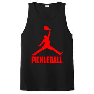 Red Pickleball Sports Logo PosiCharge Competitor Tank