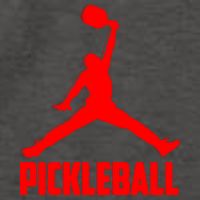 Red Pickleball Sports Logo Vector Backpack